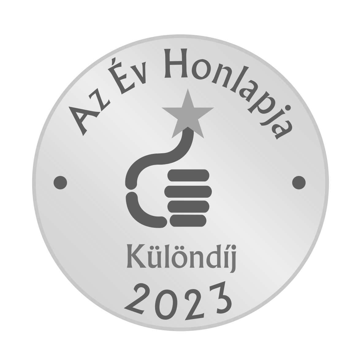 Az Év Honlapja különdíj logo